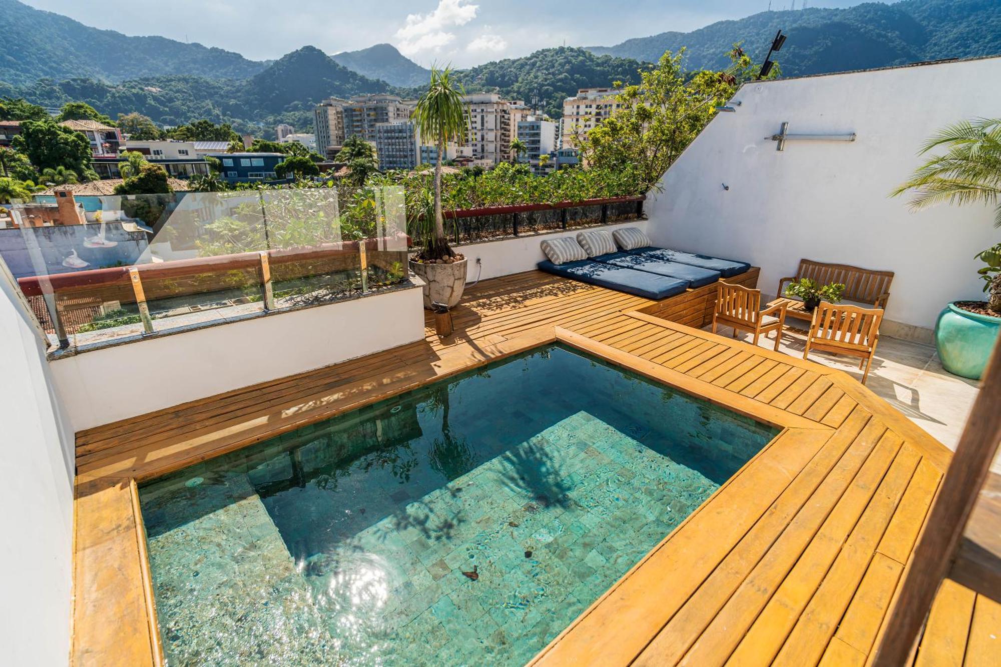 公寓 Unbelievable Ph, Leblon! Amazing View And Privacy! 里约热内卢